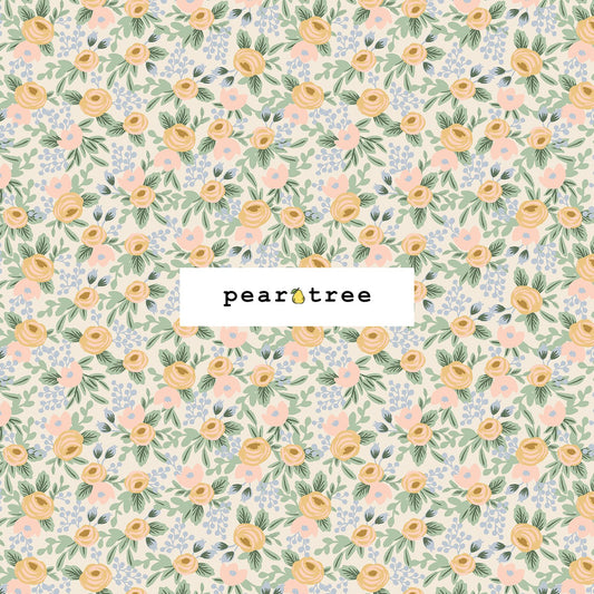 Rifle Paper Co Rosa - Cream Fabric