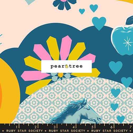 Ruby Star Society Teal Retro Vintage