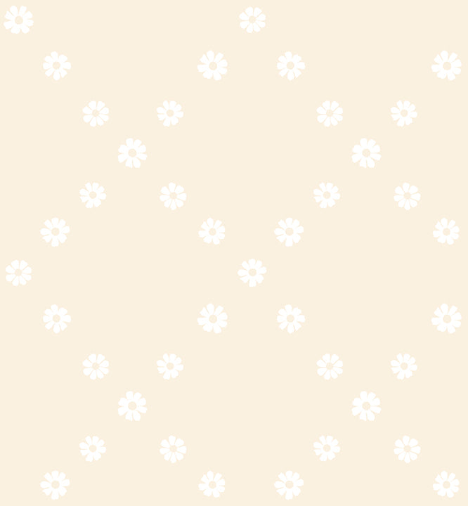 Ruby Star Society White On Natural Flowers