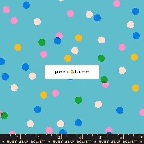 Ruby Star Society Confetti Dots - Dark Turquoise
