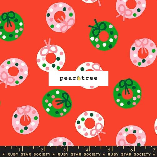 Ruby Star Society Lollipop - Wreaths Dots