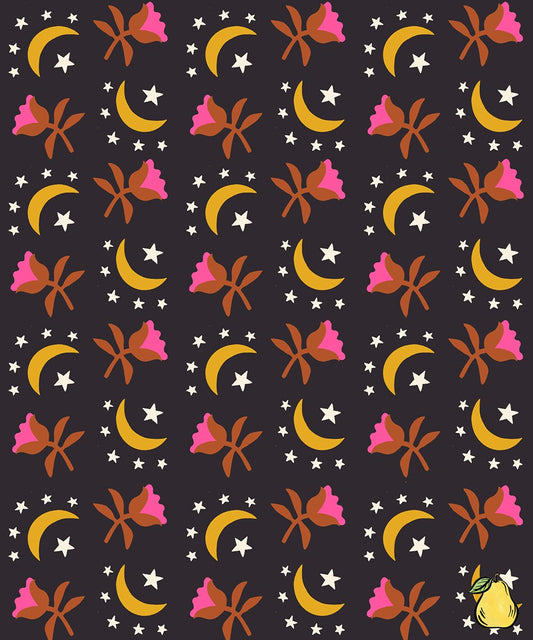 Ruby Star Society Black - Moonflower