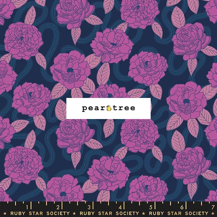 Peonies Navy | Verbena | Ruby Star Society | RS6031-13