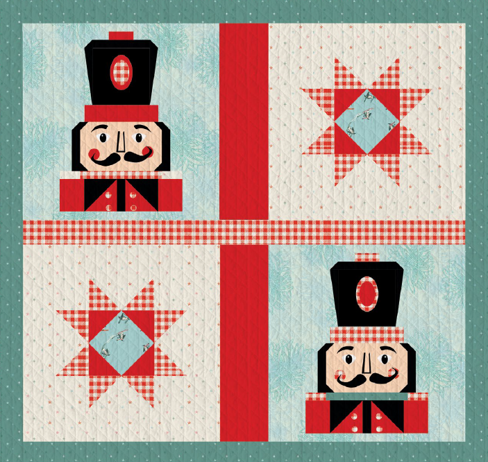 The Nutcracker by AGF Studio - Quilting Pattern PDF Download featuring Christmas in the Cabin