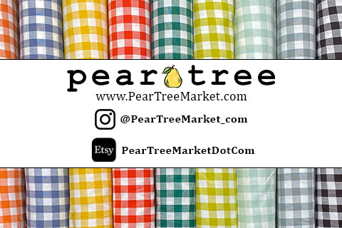 Buy Fabric Online  Blue Pear fabric Cotton + Steel