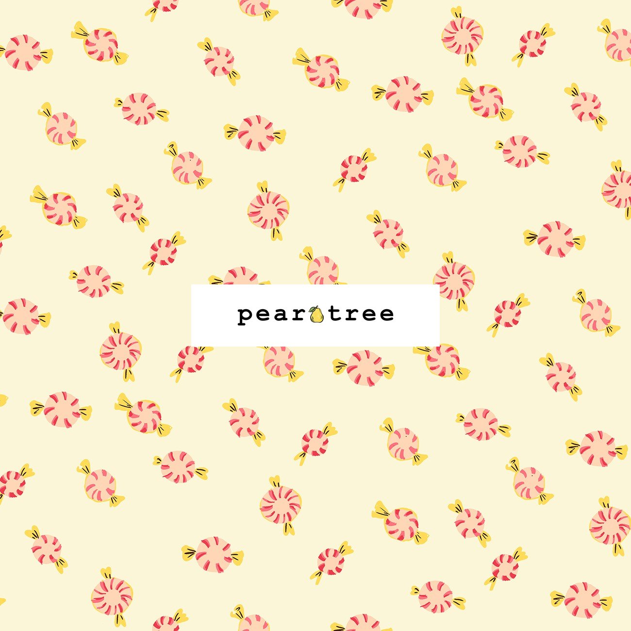 Windham Fabrics Cream Peppermint Candies