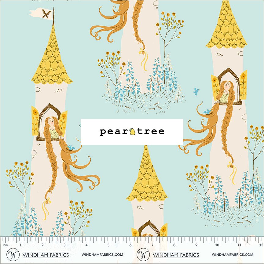 Windham Fabrics Rapunzel - Aqua