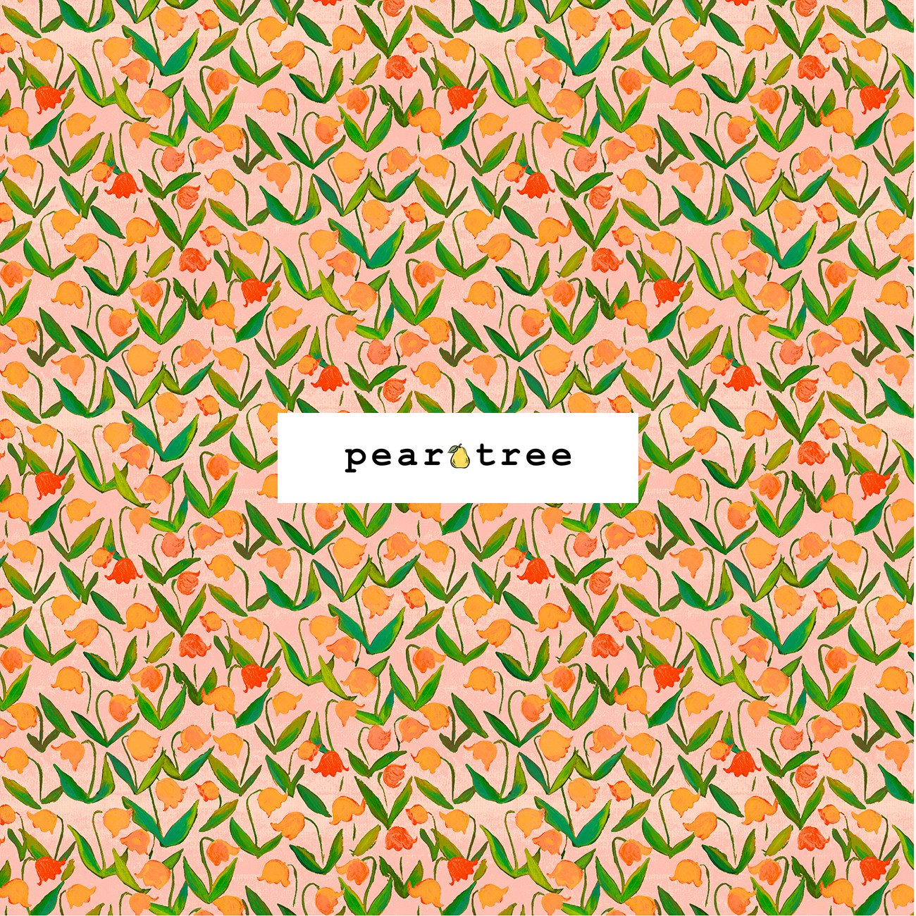 Windham Fabrics Salmon Flowerbed