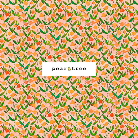 Windham Fabrics Salmon Flowerbed