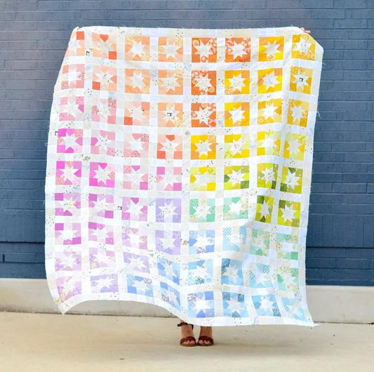 Wonky Star Block - FREE Block Pattern PDF Download