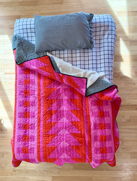 Squats And Running Stitches Co. - Base Camp - Red Mountain Quilt Kit Bundle - Pattern Not Included | Pear Tree Market
