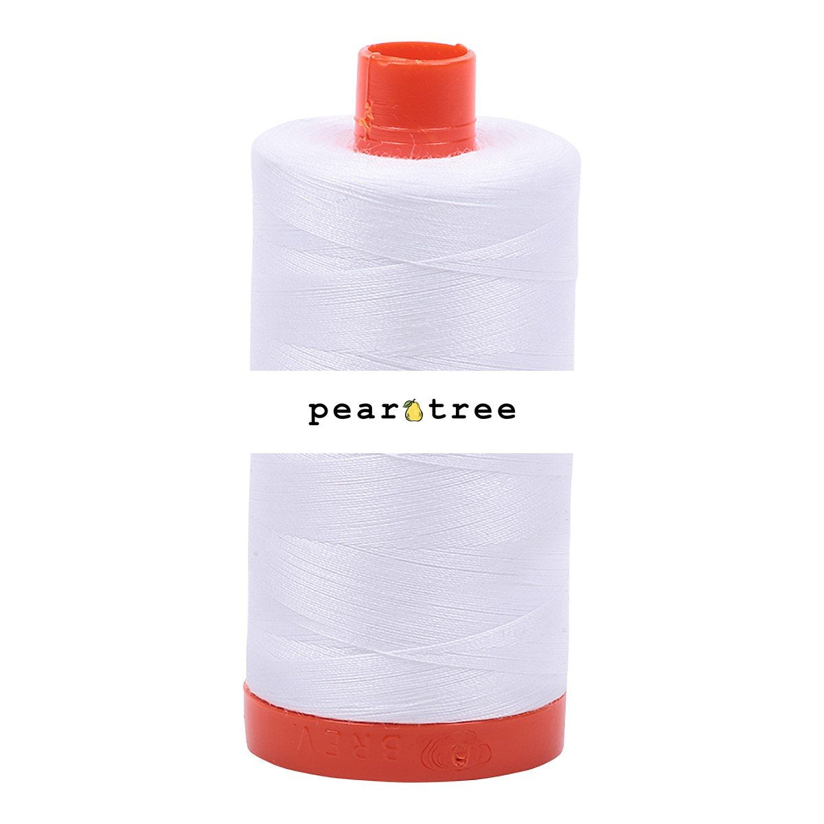 Checker Aurifil Mako Cotton Thread Solid - White - 50wt 1422yds