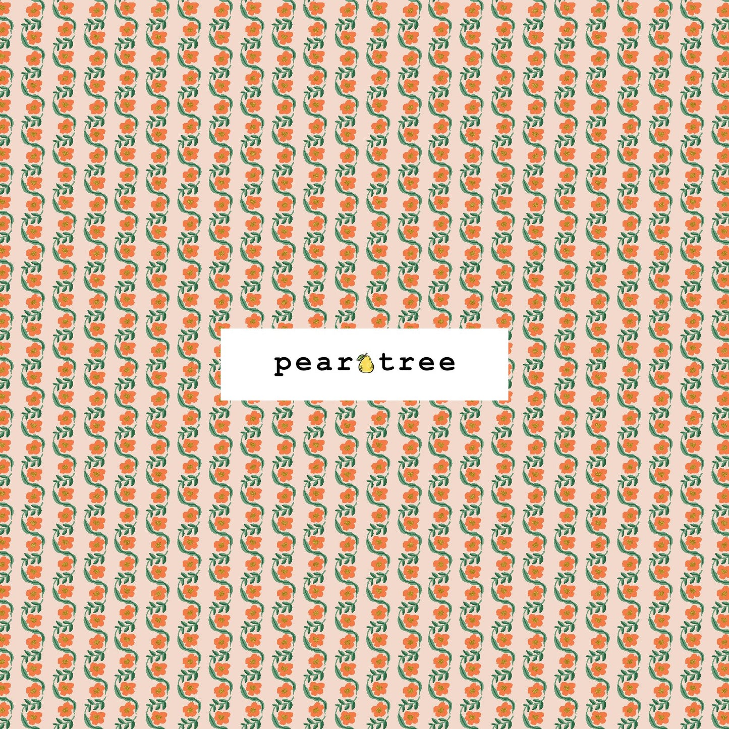 Rifle Paper Co Messina Stripe - Red Metallic