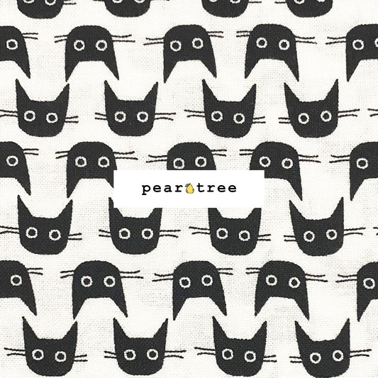 Dear Stella Cat Heads - White