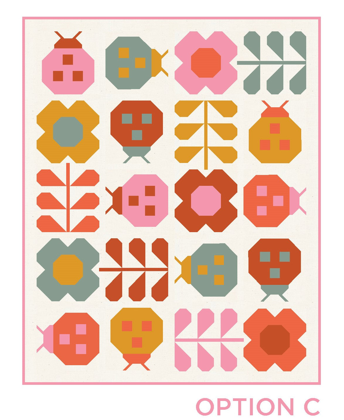 Hello Spring Quilt Pattern by Pen + Paper Patterns - Printed Booklet | Quilt Patterns | Hello-Spring