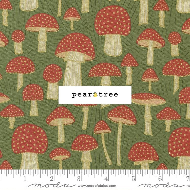 Metallic Fern | Meadowmere | Moda Fabrics | 48365-32M