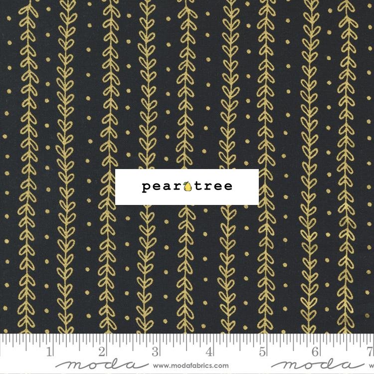 Metallic Night | Meadowmere | Moda Fabrics | 48367-34M
