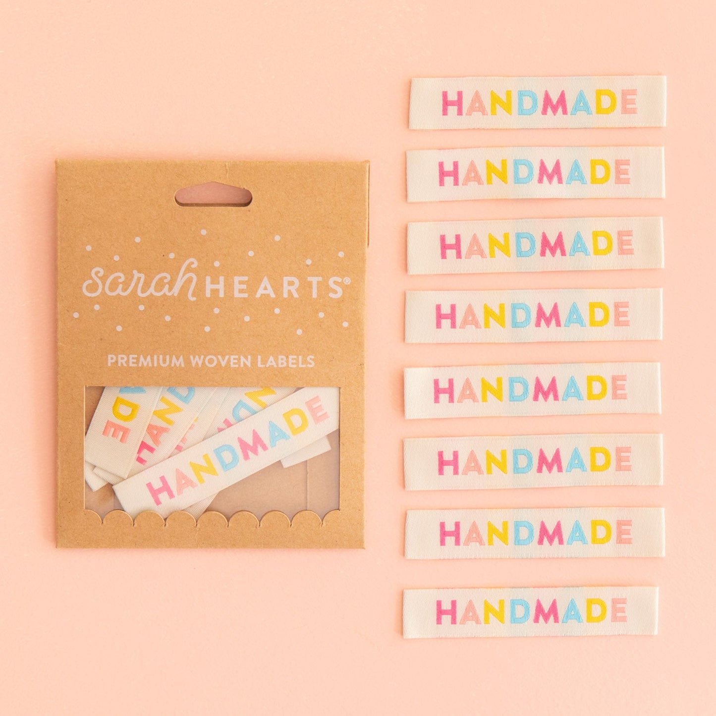 Other Colorful Handmade Sewing Labels by Sarah Hearts