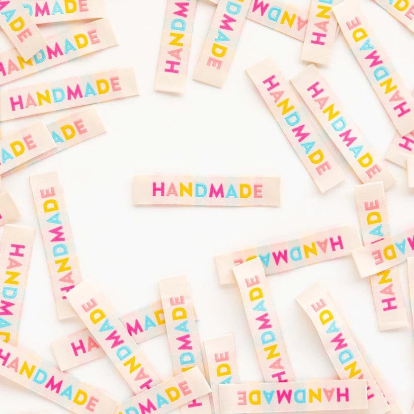 Other Colorful Handmade Sewing Labels by Sarah Hearts