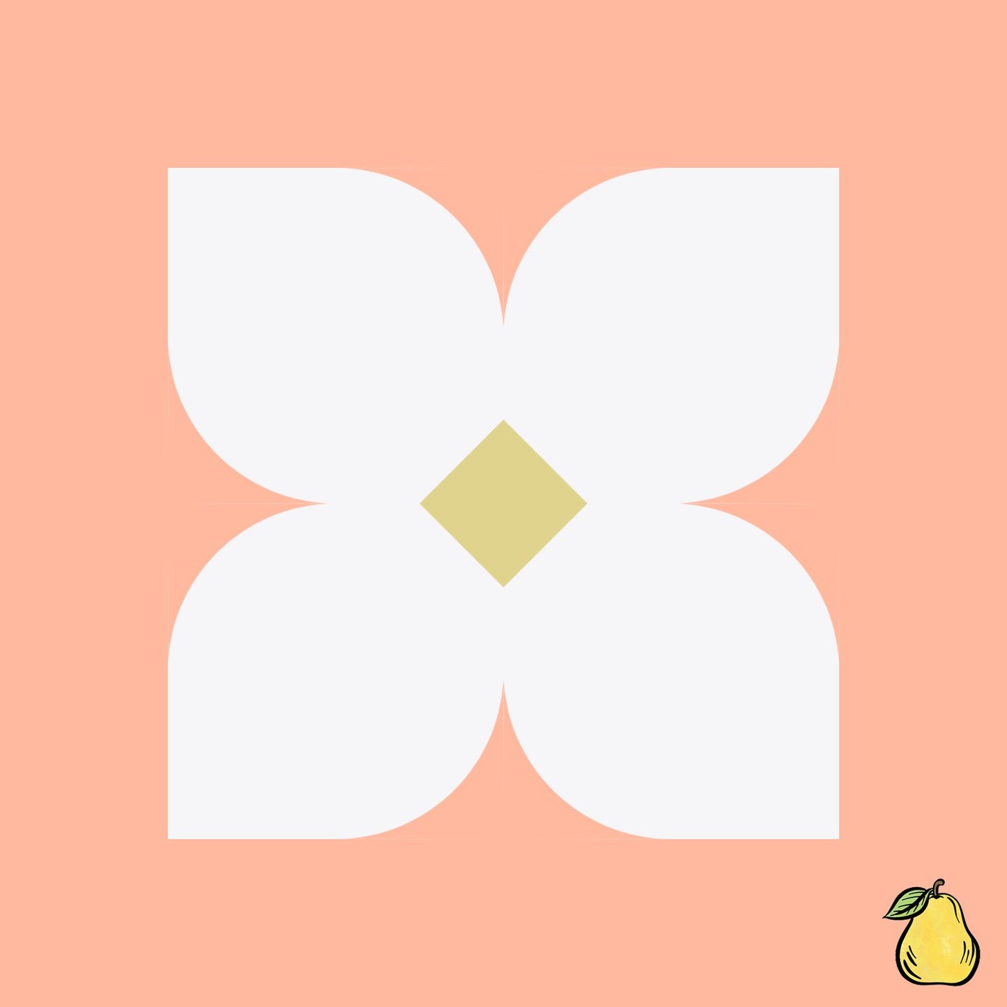 Pear Tree Market The Dogwood 18 Pillow Peach Quilt Kit Bundle - Pattern Included