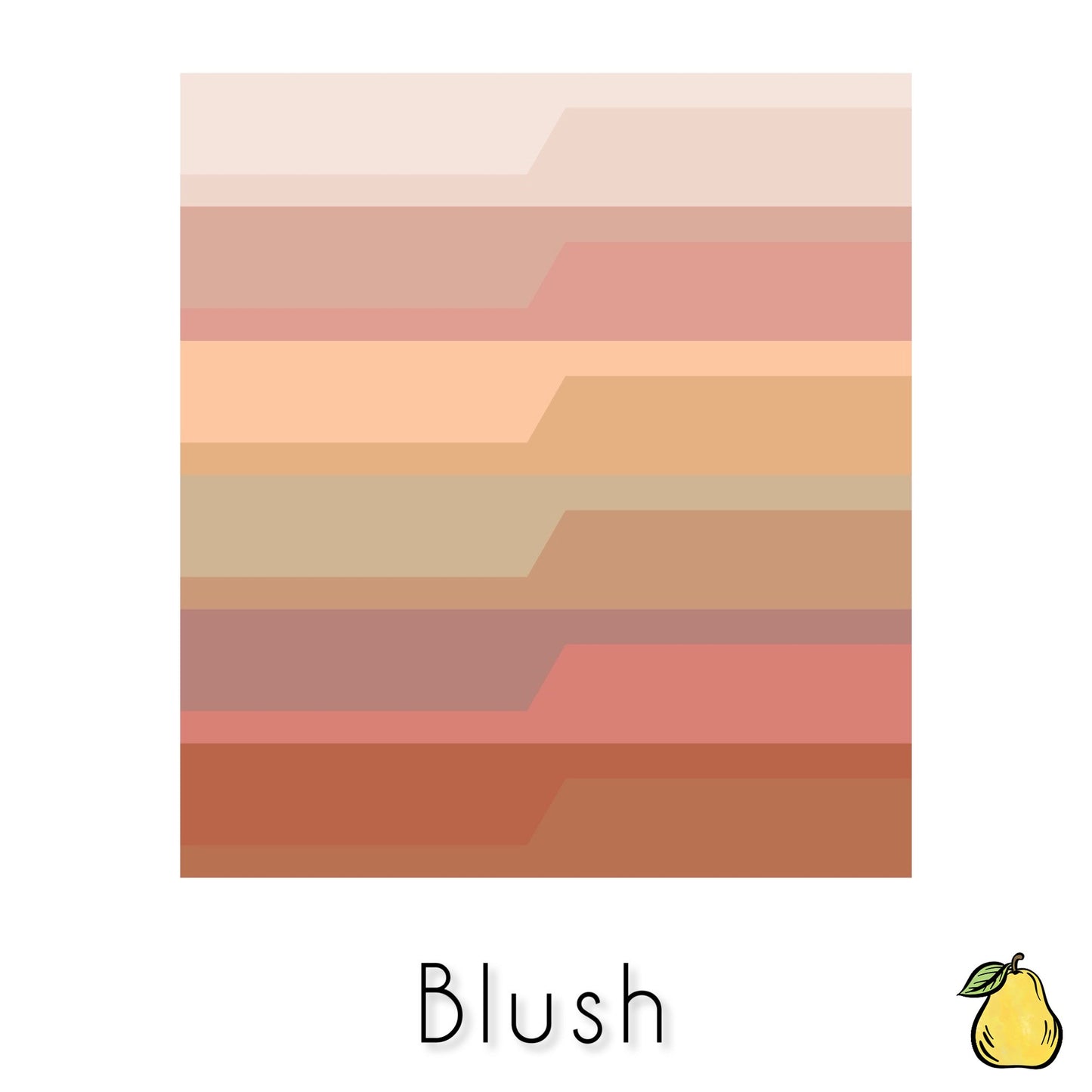 The Quilty Architect - No Coast Blush Quilt Kit Bundle - Pattern Not Included | Pear Tree Market