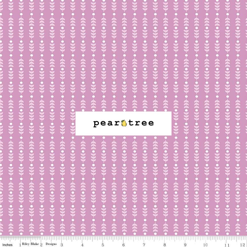 Riley Blake Designs Community Stems Orchid