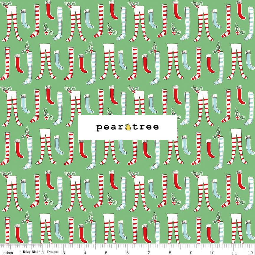 Pixie Noel 2 Stockings Green | Pixie Noel 2 | C12112-GREEN
