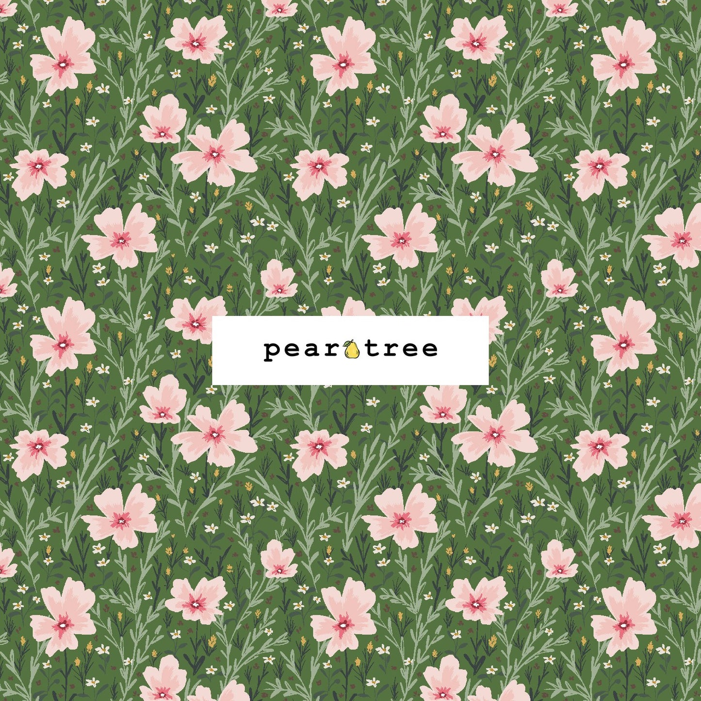 RJR Fabrics Wildflower Field - Juniper Green