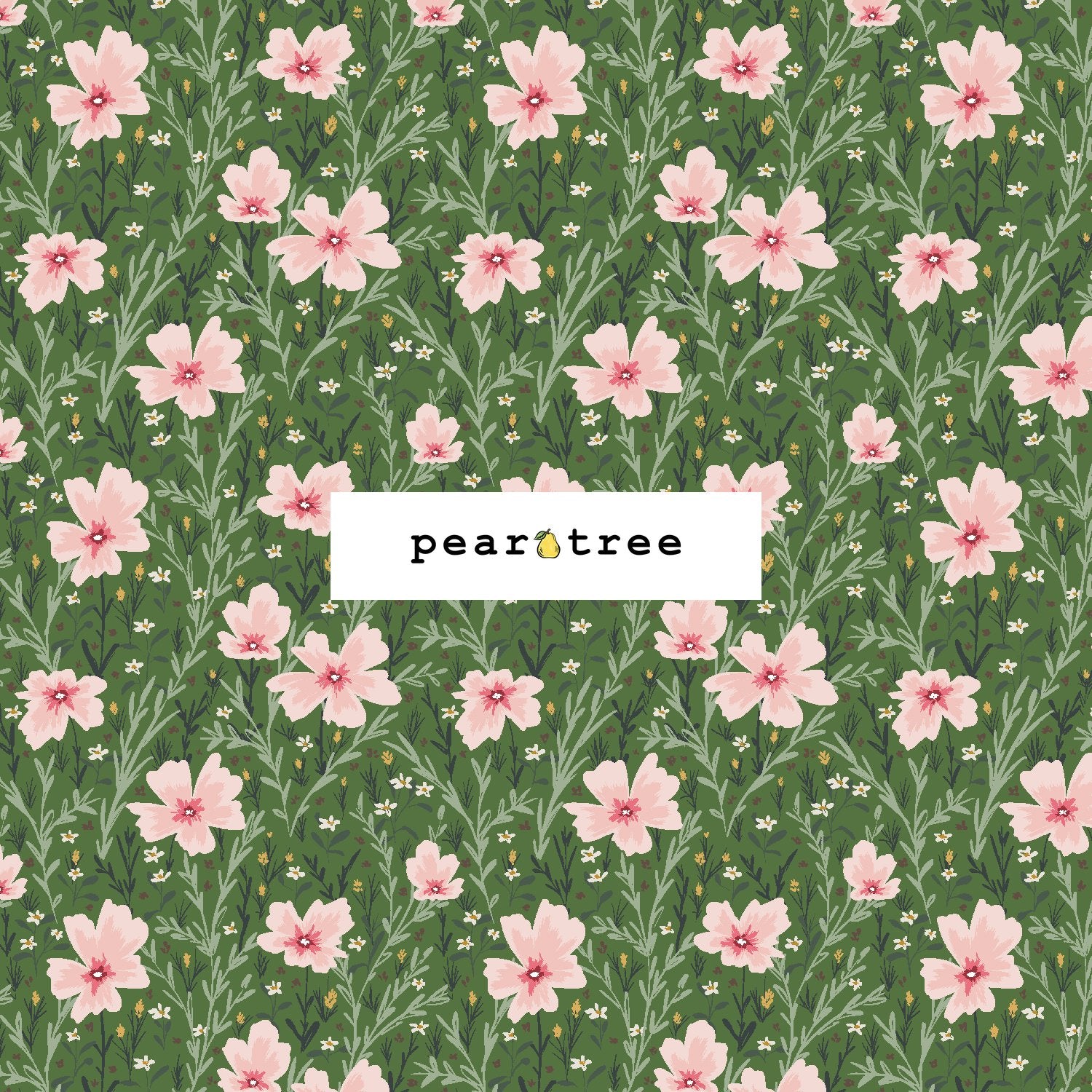 RJR Fabrics Wildflower Field - Juniper Green