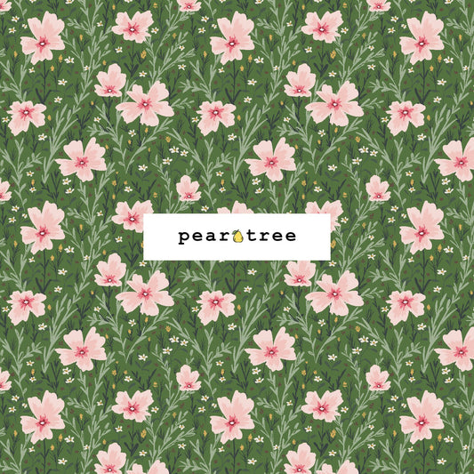 RJR Fabrics Wildflower Field - Juniper Green
