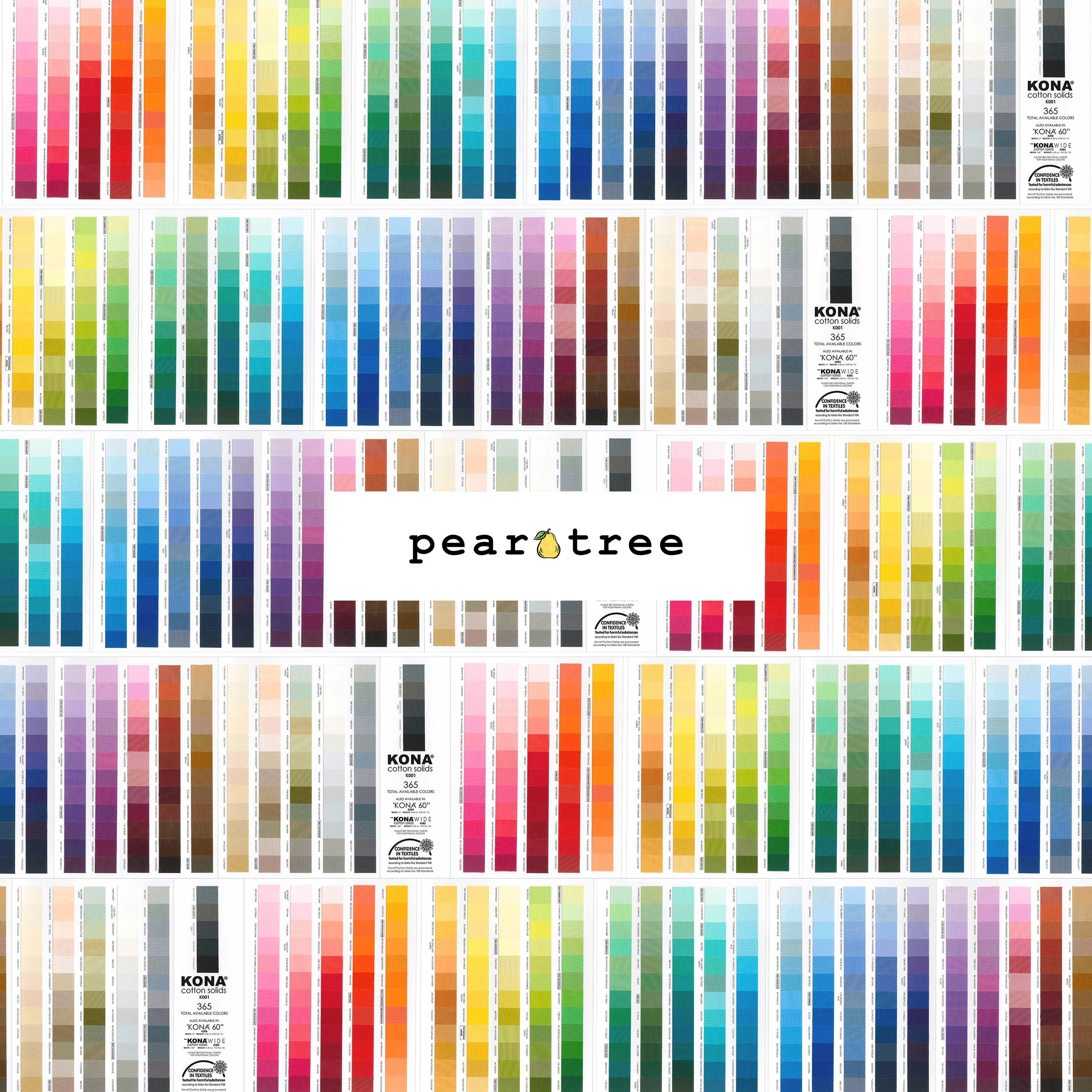 Pear Color Card Fabric Swatch Color Cards – Pear Tree Market