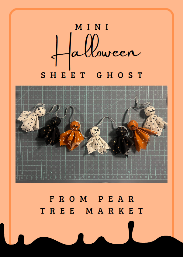 Halloween Mini Sheet Ghost - Free Pattern PDF Download