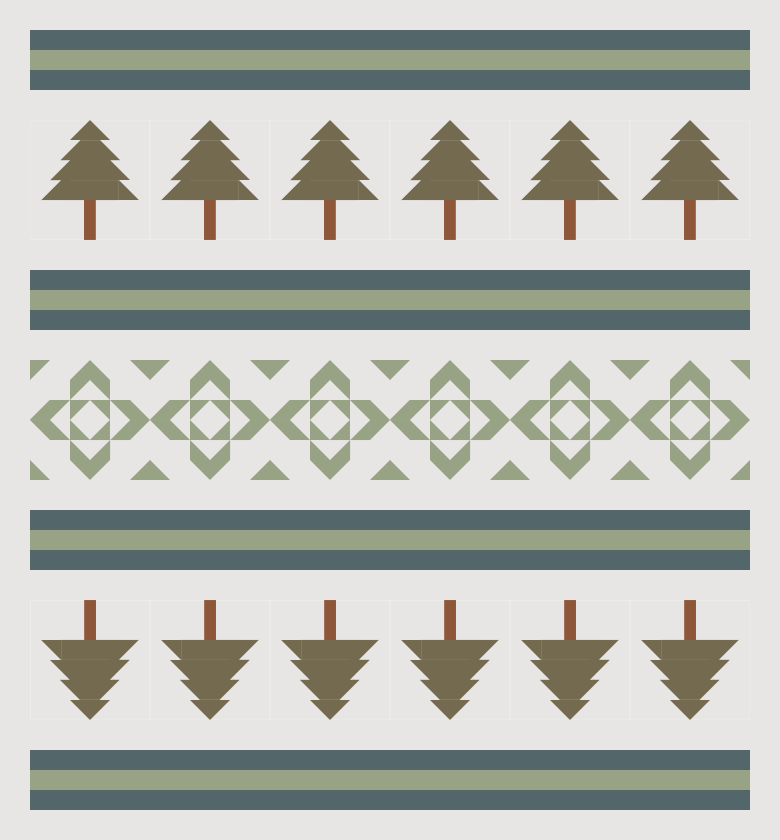 The Cedar Quilt - Quilting Pattern PDF Download