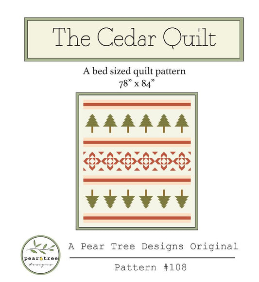 The Cedar Quilt - Quilting Pattern PDF Download