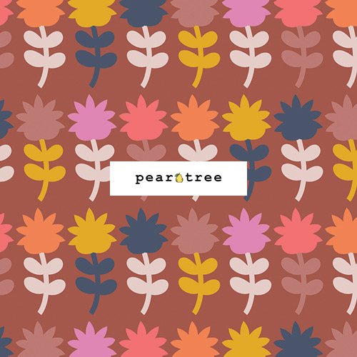 Art Gallery Fabrics Mini Dutch Bloom Cinnamon