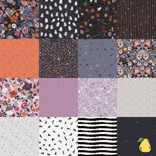 Art Gallery Fabrics Eerie Bundle - 16 Fat Quarters