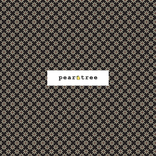 Camelot Fabrics Daisies - Black