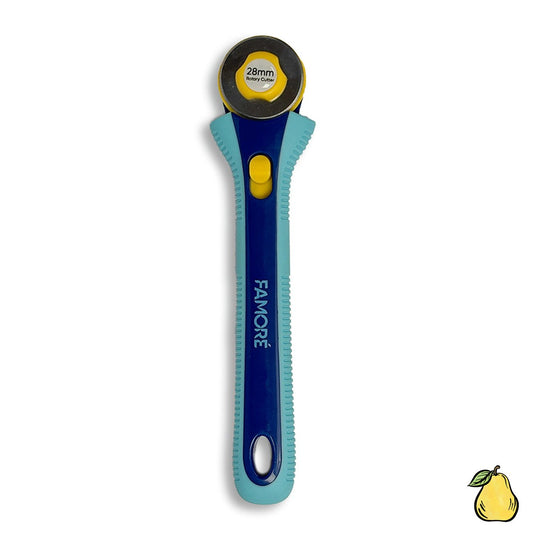 Checker Famore Rotary Cutter - Handle And 28mm Blade