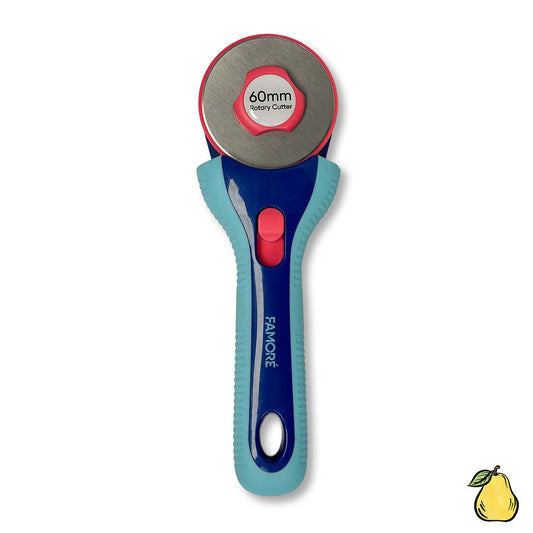 Checker Famore Rotary Cutter - Handle And 60mm Blade