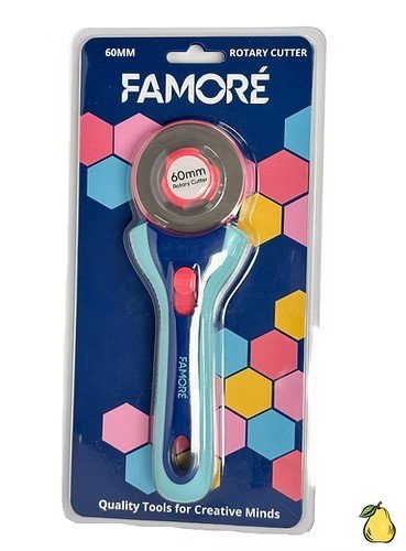 Checker Famore Rotary Cutter - Handle And 60mm Blade