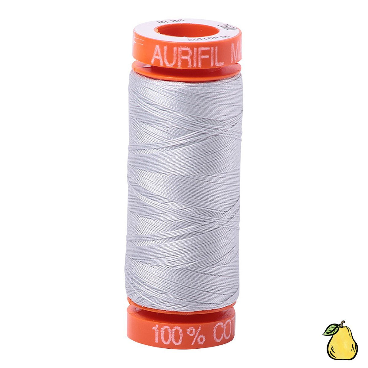 Checker Aurifil Mako Cotton Thread Solid - Dove Gray - 50wt 220yds