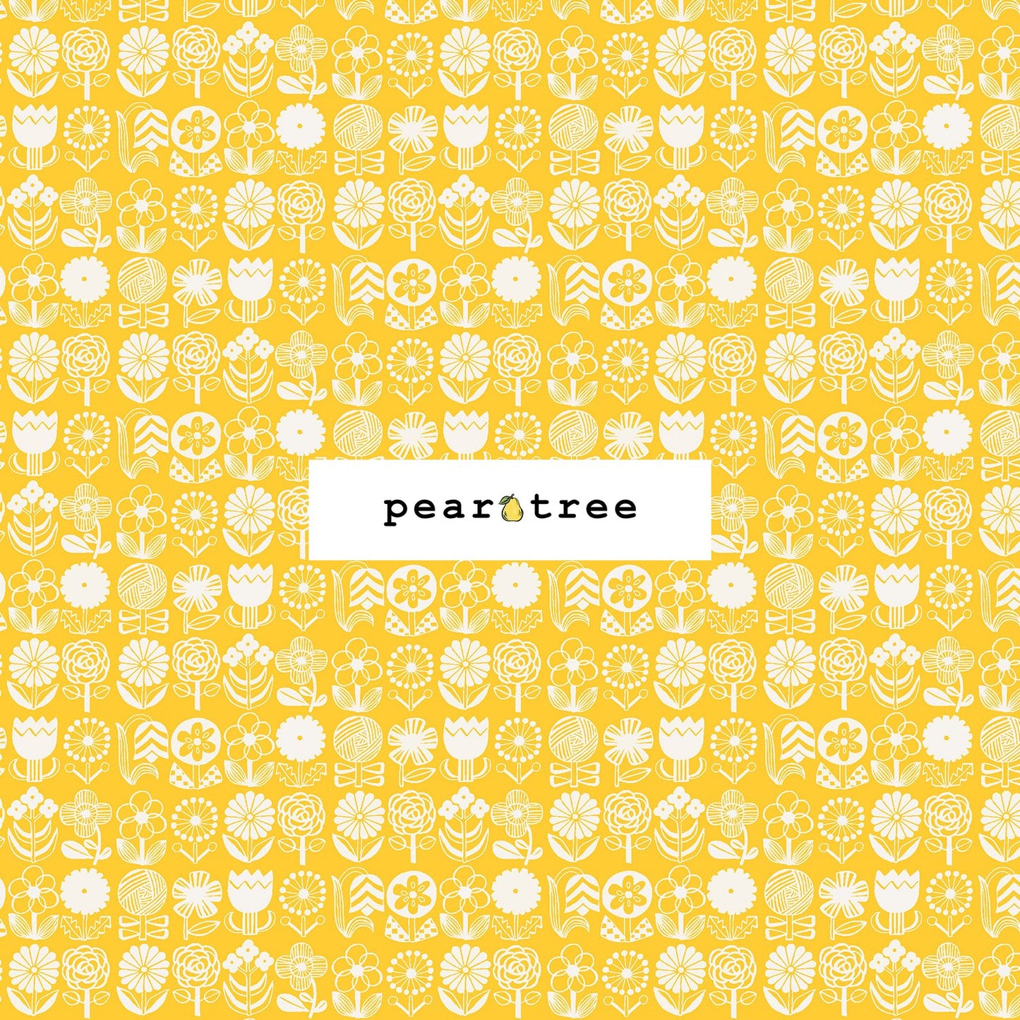 Cotton + Steel Hana Hana - Sun Kissed Yellow Fabric