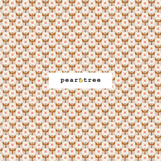 Cotton + Steel Crossflower - Night Flower Fabric