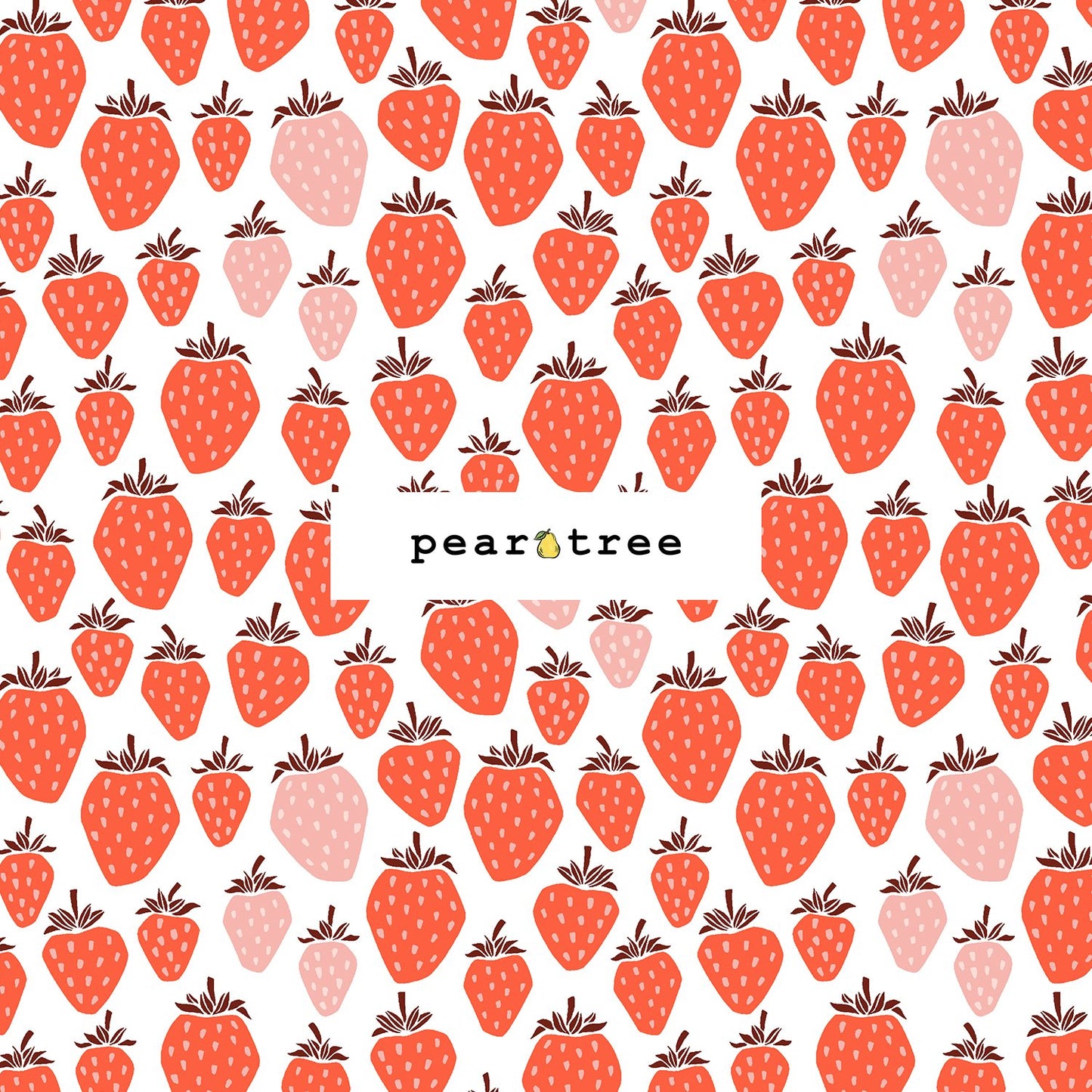 Cotton + Steel Queen Of Berries - Blushing Red Fabric