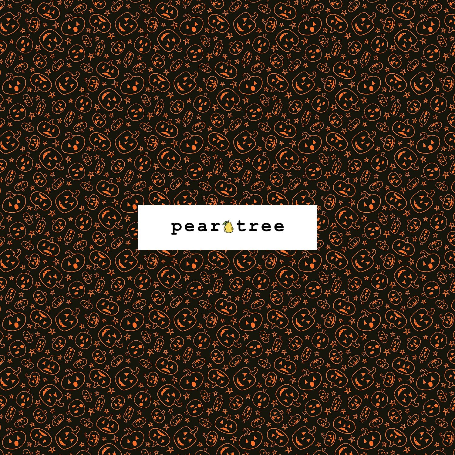 Cotton + Steel Block Party - Pumpkin Toss - If Youve Got It Haunt It Fabric
