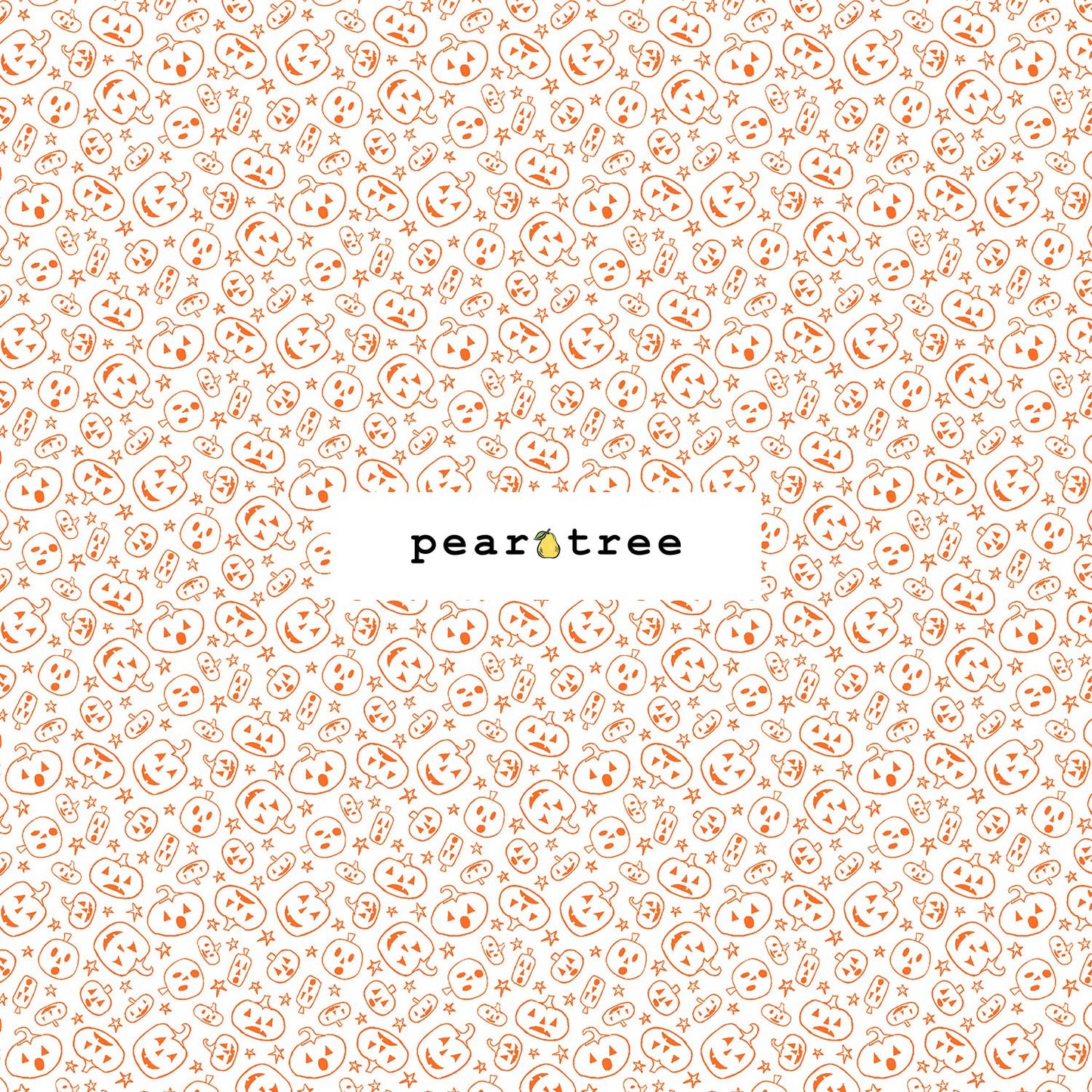 Cotton + Steel Block Party - Pumpkin Toss - Too Cute To Spook Fabric