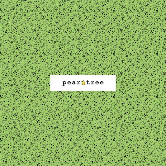 Cotton + Steel Block Party - Pumpkin Toss - Witches Brew Fabric