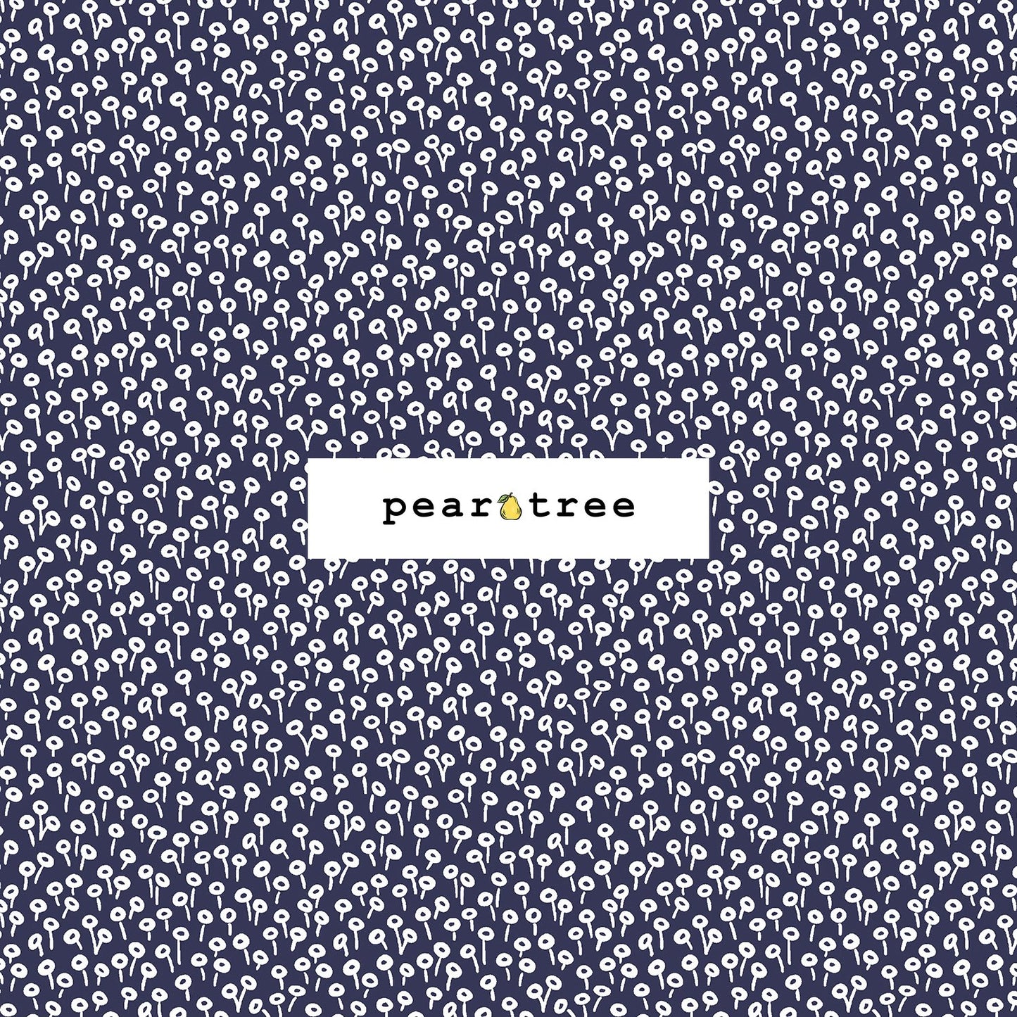 Cotton + Steel Tapestry Dot - Navy Fabric