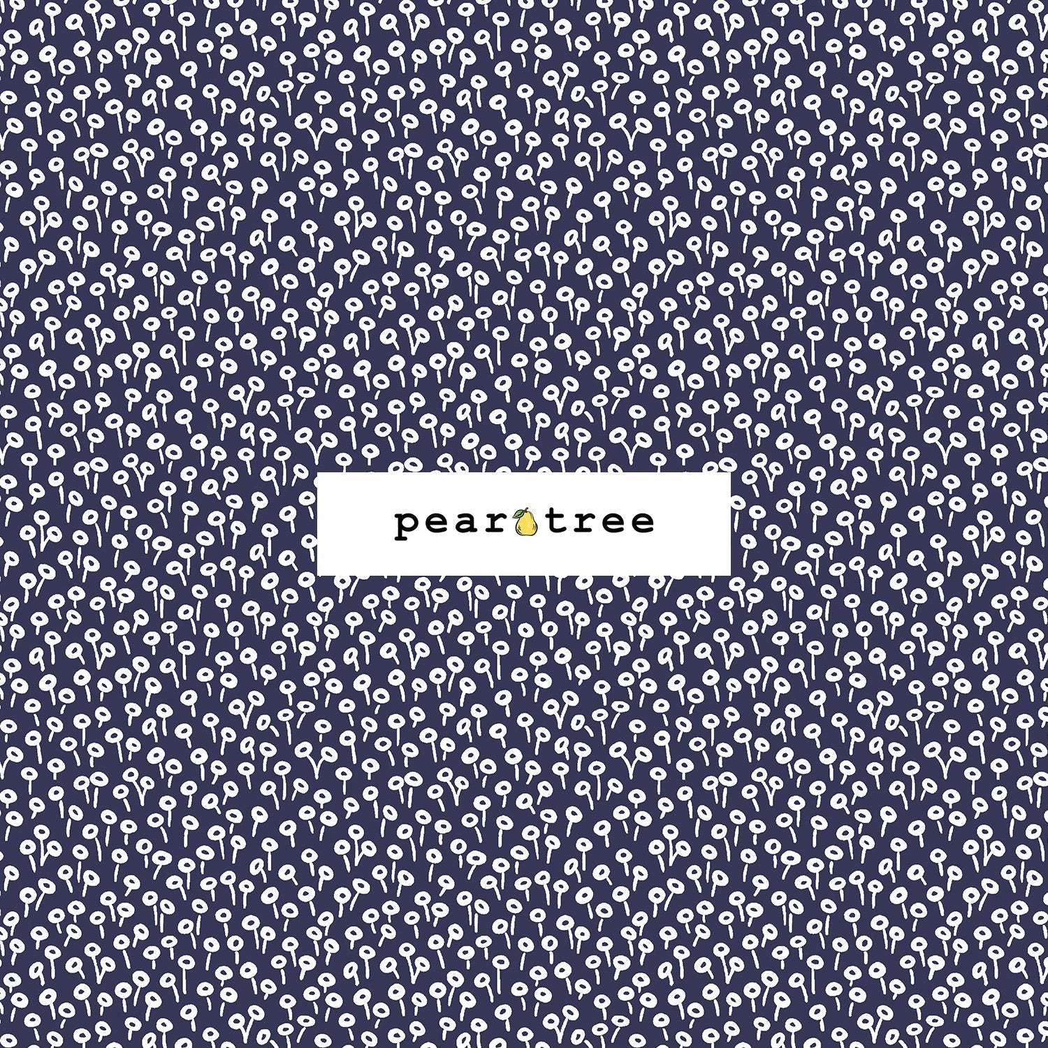 Cotton + Steel Tapestry Dot - Navy Fabric