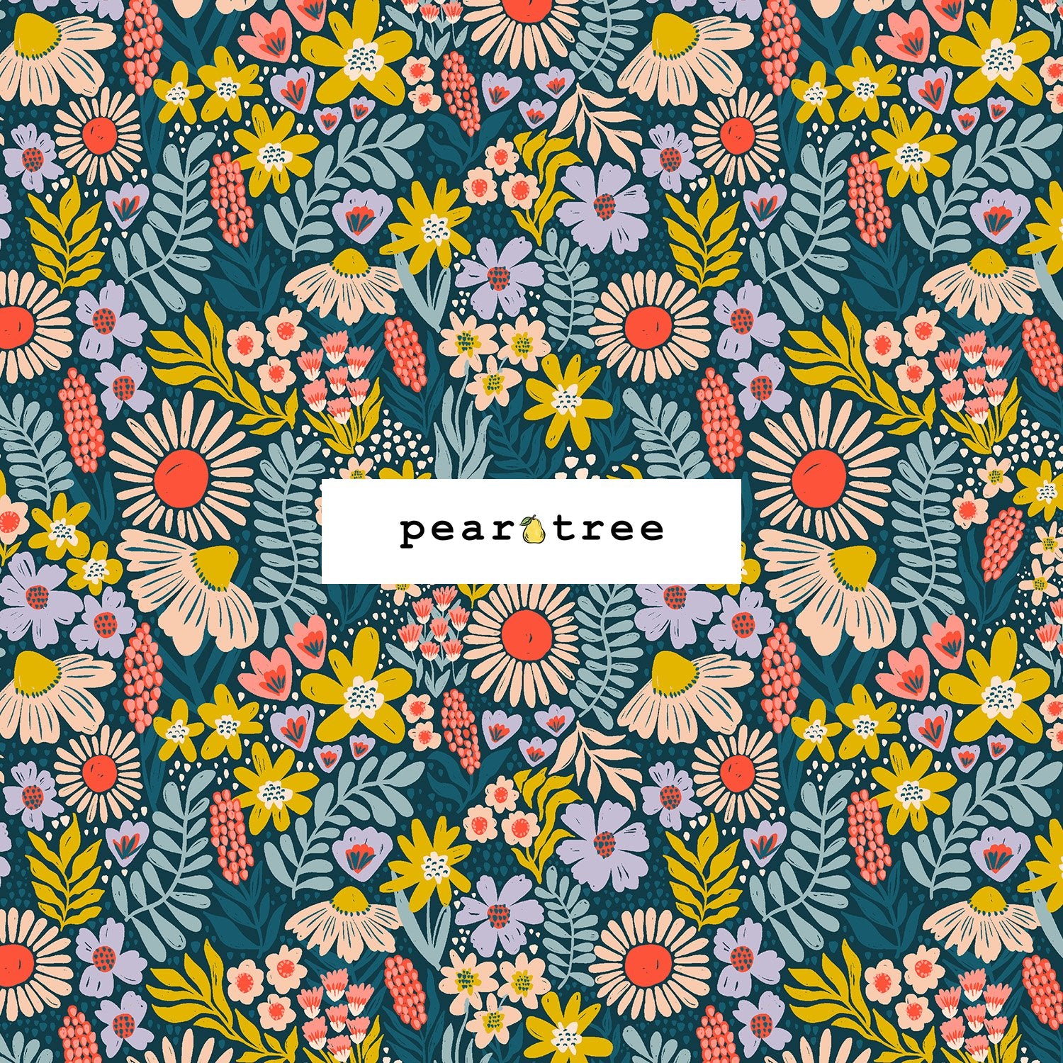 Cotton + Steel Where The Flowers Grow - After The Rain Fabric